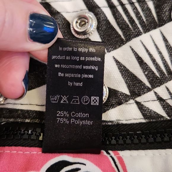 Zand Amsterdam reversible super colorful mini skirt! Such a unique skirt! - Picture 7 of 9